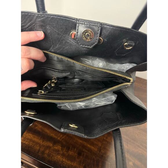 Michael Kors Mercer Gallery Med. Faux Pebbled Leather Tote Bag - Picture 7 of 12